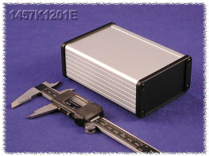 Hammond Electronics 1457J1201E Universal-Gehäuse 120 x 84 x 28.5 Aluminium Weiß 1 St.