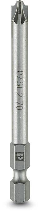 Phoenix Contact SF-BIT-PZSL 1-70 Plus/minus-Bit PZ 1 Werkzeugstahl zähhart, legiert E 6.3 5 St.
