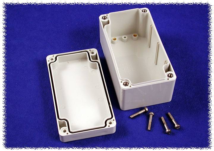 Hammond Electronics 1554D2GY Universal-Gehäuse 120 x 65 x 60 Polycarbonat Grau 1St.