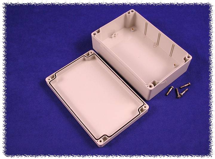 Hammond Electronics 1554H2GY Universal-Gehäuse 180 x 120 x 60 Polycarbonat Grau 1 St.