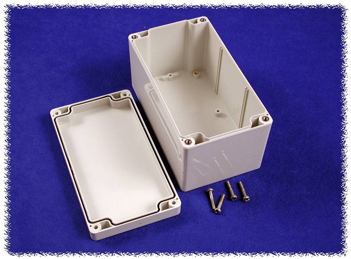 Hammond Electronics 1554K2GY Universal-Gehäuse 160 x 90 x 90 Polycarbonat Grau 1St.