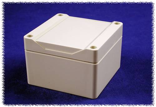 Hammond Electronics 1555EGY Universal-Gehäuse 90 x 90 x 60 ABS Grau 1 St.