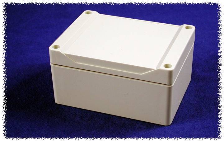 Hammond Electronics 1555F2GY Universal-Gehäuse 120 x 90 x 60 Polycarbonat Grau 1 St.