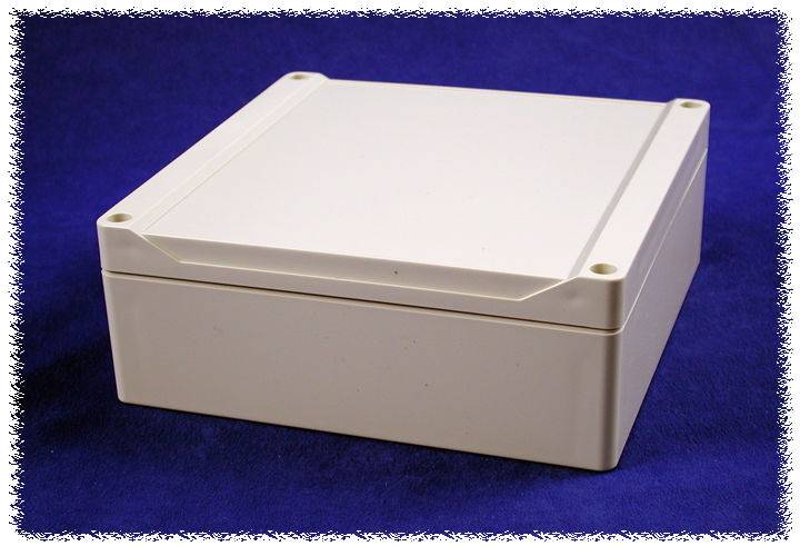 Hammond Electronics 1555RGY Universal-Gehäuse 160 x 160 x 60 ABS Grau 1 St.