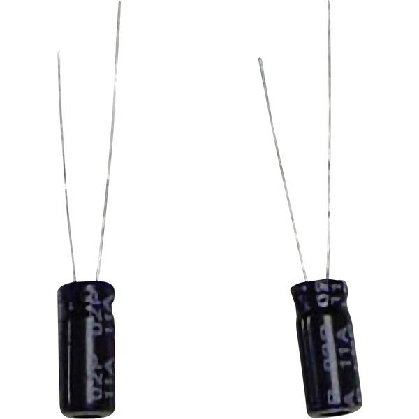 Elektrolyt-Kondensator radial bedrahtet 5mm 1000 µF 16 V/DC 20% (Ø x H) 10mm x 20mm