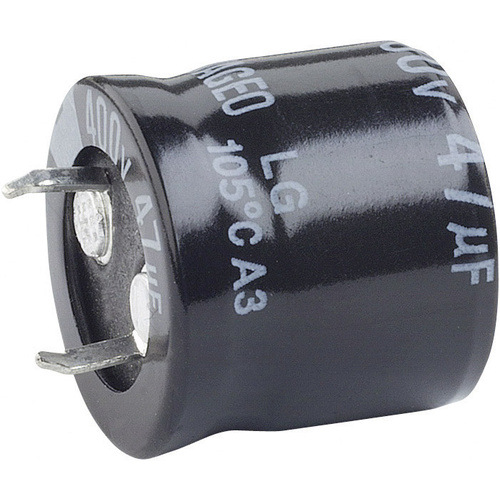 Thomsen Elektrolyt-Kondensator SnapIn 10mm 220 µF 200 V/DC 20% (Ø x H) 25mm x 30mm 1St.