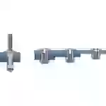Bralo 1080004810 Blindniete (Ø x L) 4.8mm x 10.5mm Stahl Aluminium 250St. Bralo 1080004810 Blindniete (Ø x L) 4.8mm x 10.5mm Stahl Aluminium 250St.
