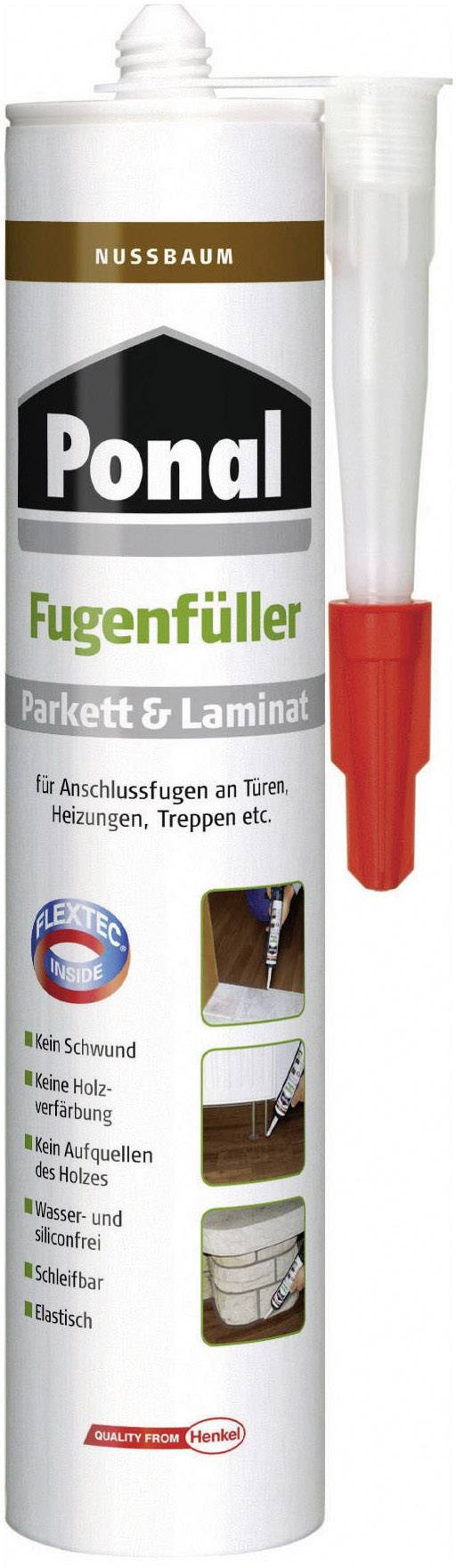 Ponal Parkett & Laminat Fugenfüller Herstellerfarbe Nussbaum PN8RF 280 g
