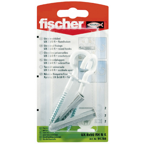 Fischer UX 8 x 50 RH N K Universaldübel 50 mm 8 mm 94289 2 St.