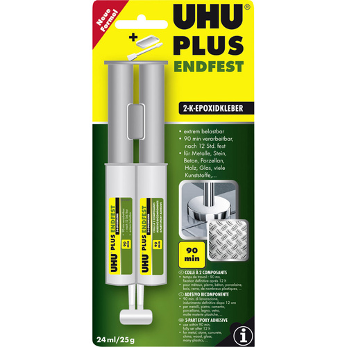 UHU PLUS ENDFEST Zwei-Komponentenkleber 45585 25g
