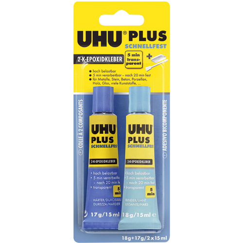 UHU Plus Schnellfest Two-component adhesive 45700 35 g