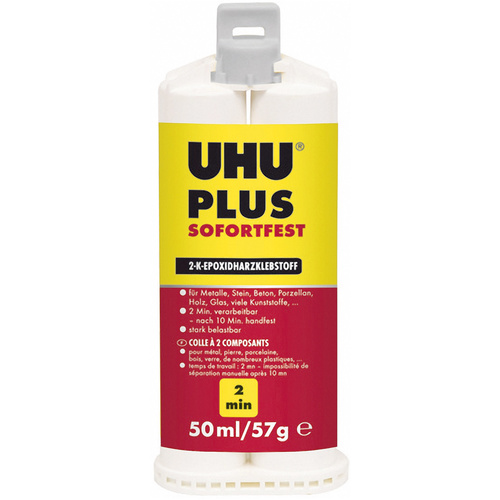 UHU Plus Sofortfest Zwei-Komponentenkleber 45675 50ml