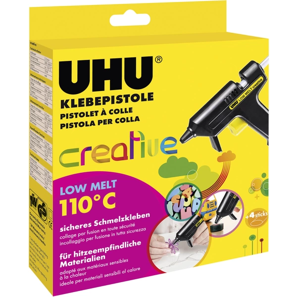 UHU LOW MELT Creative Heißklebepistole 10W 1St. UHU LOW MELT Creative Heißklebepistole 10W 1St.