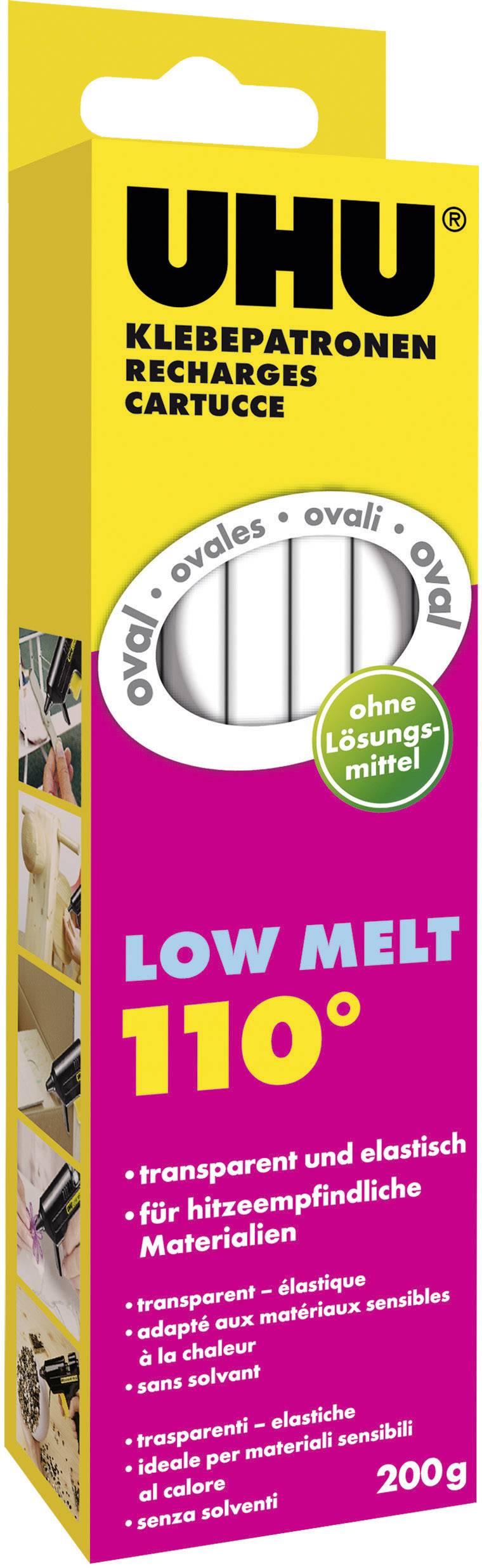 UHU 48630 Heißklebesticks 170mm Transparent 200g 10St.