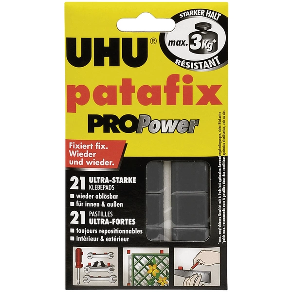 UHU patafix PROPower Weiß Inhalt: 21 St. UHU patafix PROPower Weiß Inhalt: 21 St.