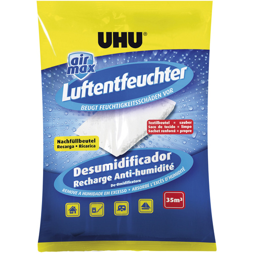 UHU airmax Luftentfeuchter-Nachfüllbeutel 14m² Weiß