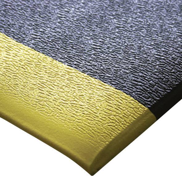 COBA Europe AF010703C Orthomat Charc Arbeitsplatzmatte (Meterware) Schwarz, Gelb