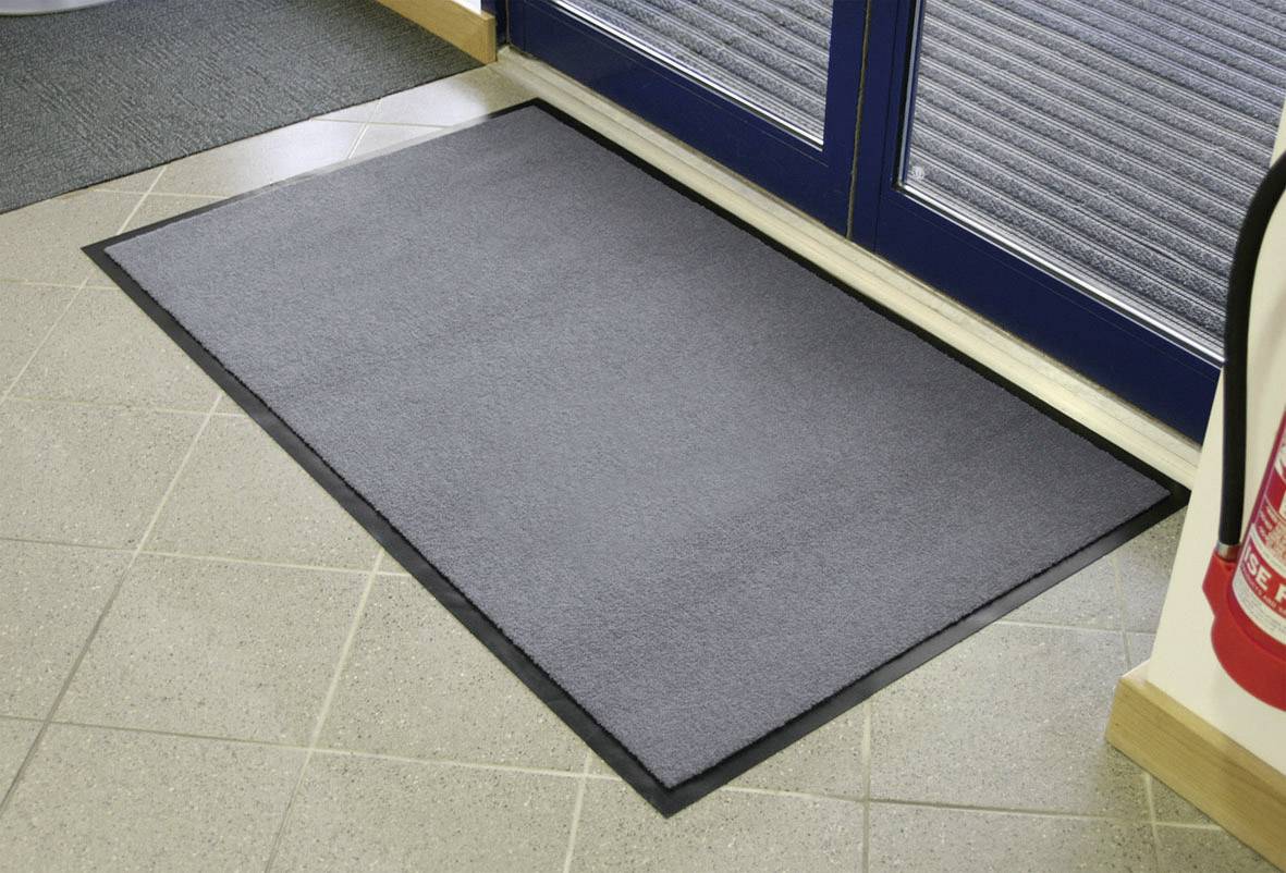 COBA Europe PP060001 Entra-Plush Schmutzfangmatte (L x B) 0.9m x 0.6m Grau