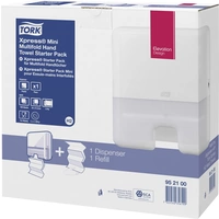 TORK 952100 Xpress Starter Pack Premium Papierhandtuchspender Weiß 1St. TORK 952100 Xpress Starter Pack Premium Papierhandtuchspender Weiß 1St.