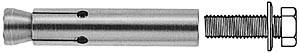 Metallschraubendreheraufsatz in Zylinderform, rechtsseitig mit Gewinde und Spannmechanismus, für präzise Befestigungsverwendung.