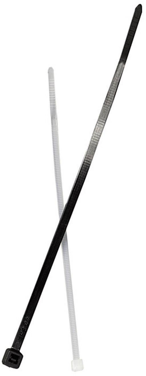 Fischer 69374 UBN Kabelbinder 450mm 7.60mm Schwarz UV-stabilisiert 100St.