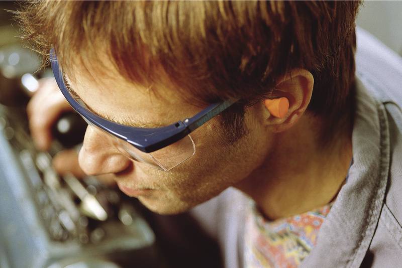 Wolfcraft 4874000 Gehörschutzstöpsel 30 dB einweg EN 352-2 4 Paar