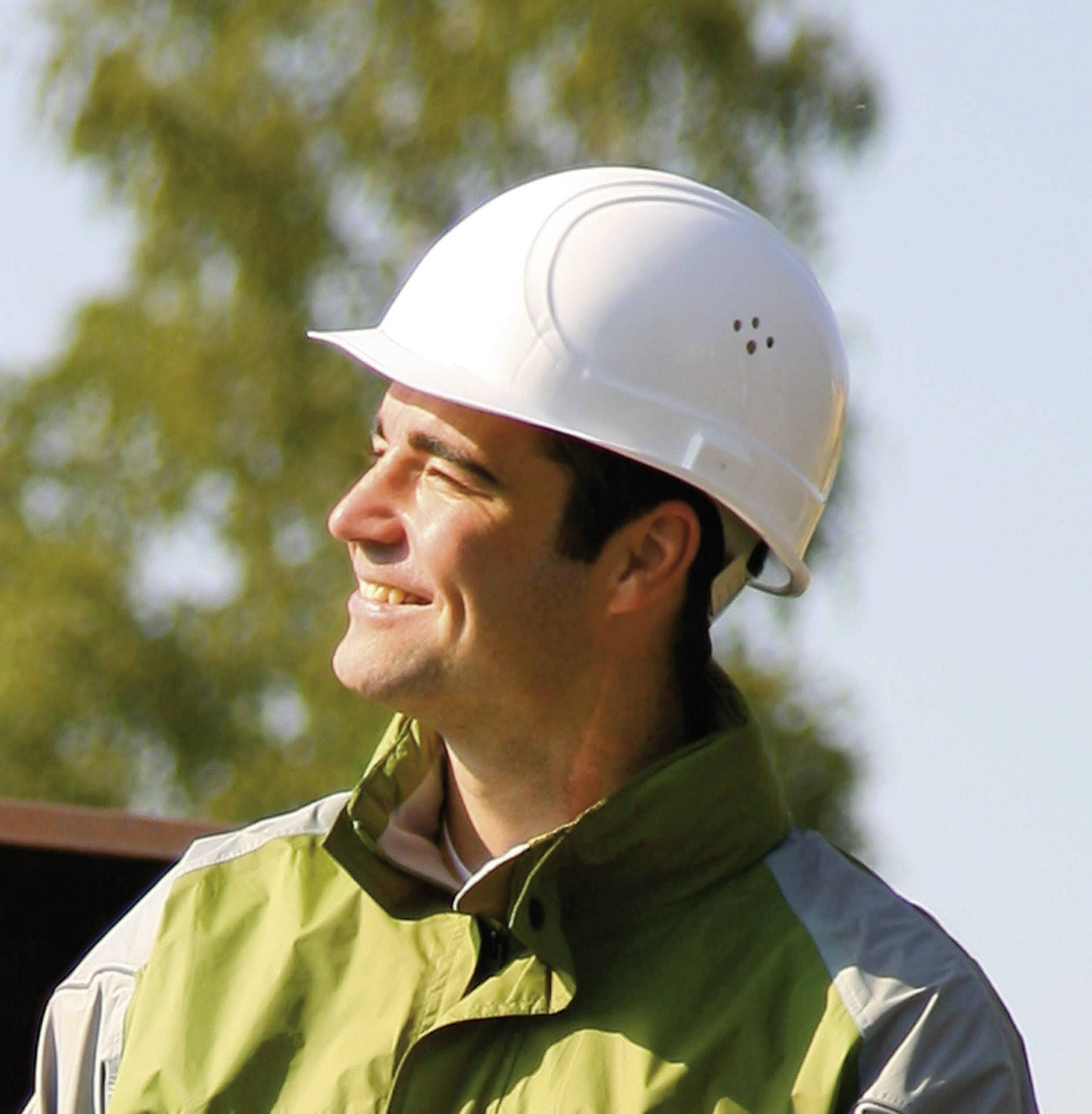 Voss Helme 2680-WH Schutzhelm EN 397:2012 Weiß