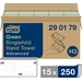 TORK 290179 Zickzack Advanced Papierhandtücher (L x B) 23cm x 25cm Grün 3750St. TORK 290179 Zickzack Advanced Papierhandtücher (L x B) 23cm x 25cm Grün 3750St.