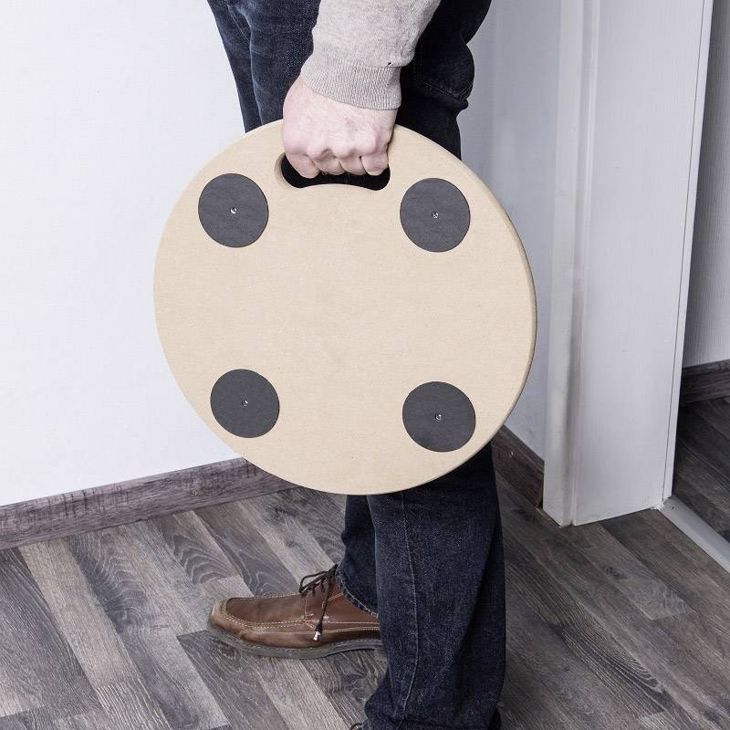 Meister Werkzeuge 0821360 Transportroller Holz Traglast (max.): 150kg 350mm x 350mm x 100mm Anzahl Lenkrollen 4