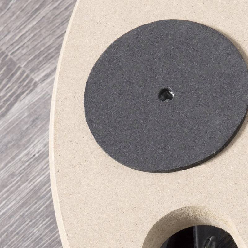 Meister Werkzeuge 0821360 Transportroller Holz Traglast (max.): 150kg 350mm x 350mm x 100mm Anzahl Lenkrollen 4