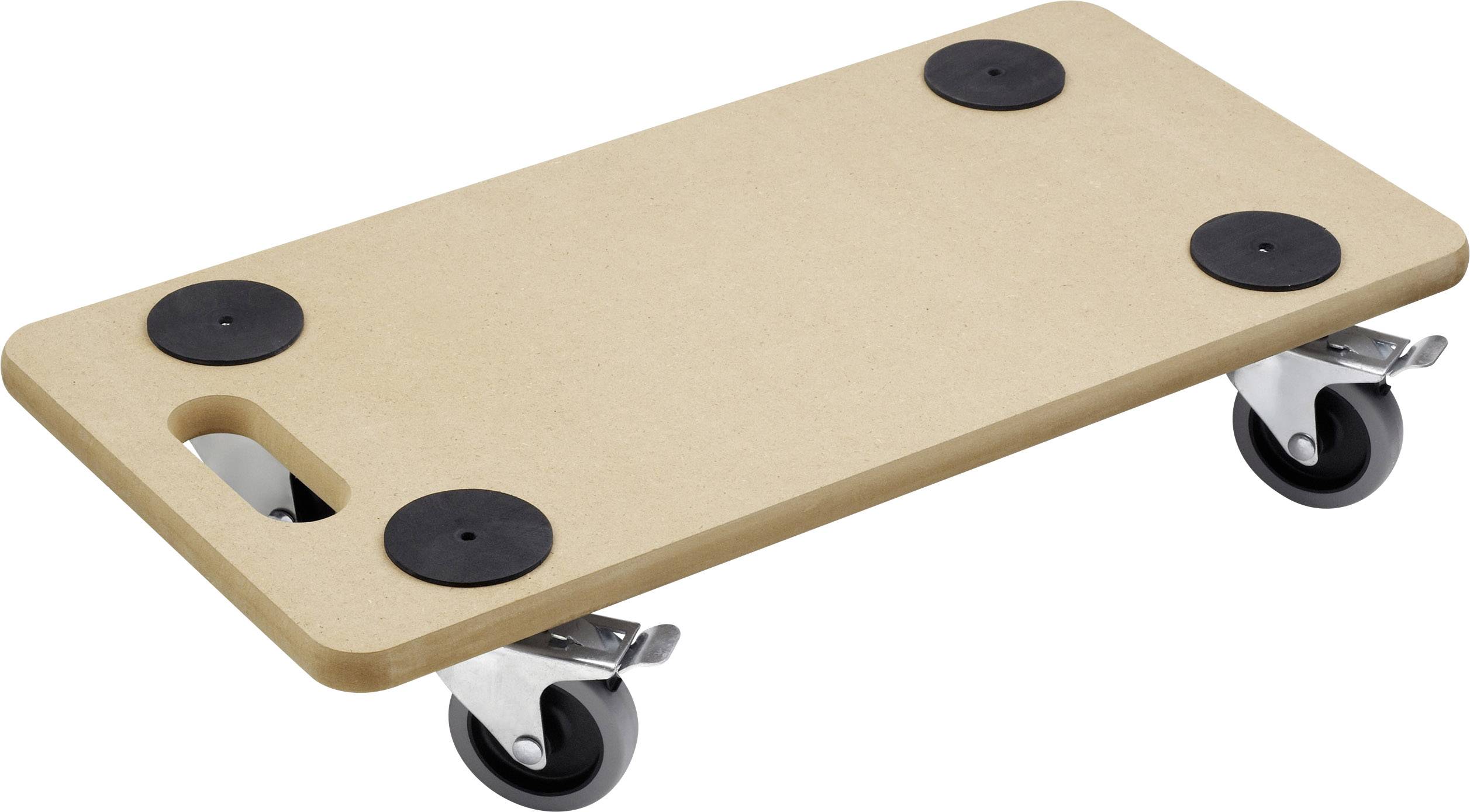 Meister Werkzeuge 0821390 Transportroller Holz Traglast (max.): 200kg 590mm x 290mm Anzahl Lenkrollen 4