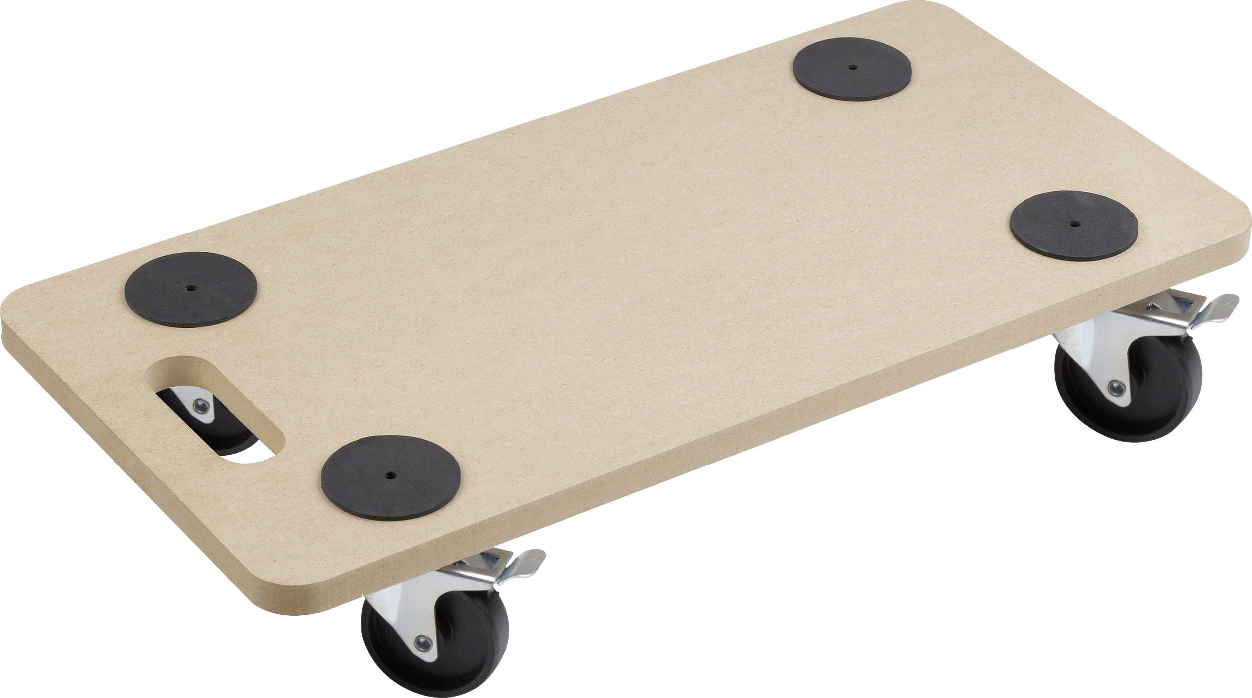 Meister Werkzeuge 0821400 Transportroller Holz Traglast (max.): 200 kg 590 mm x 290 mm Anzahl Lenkr