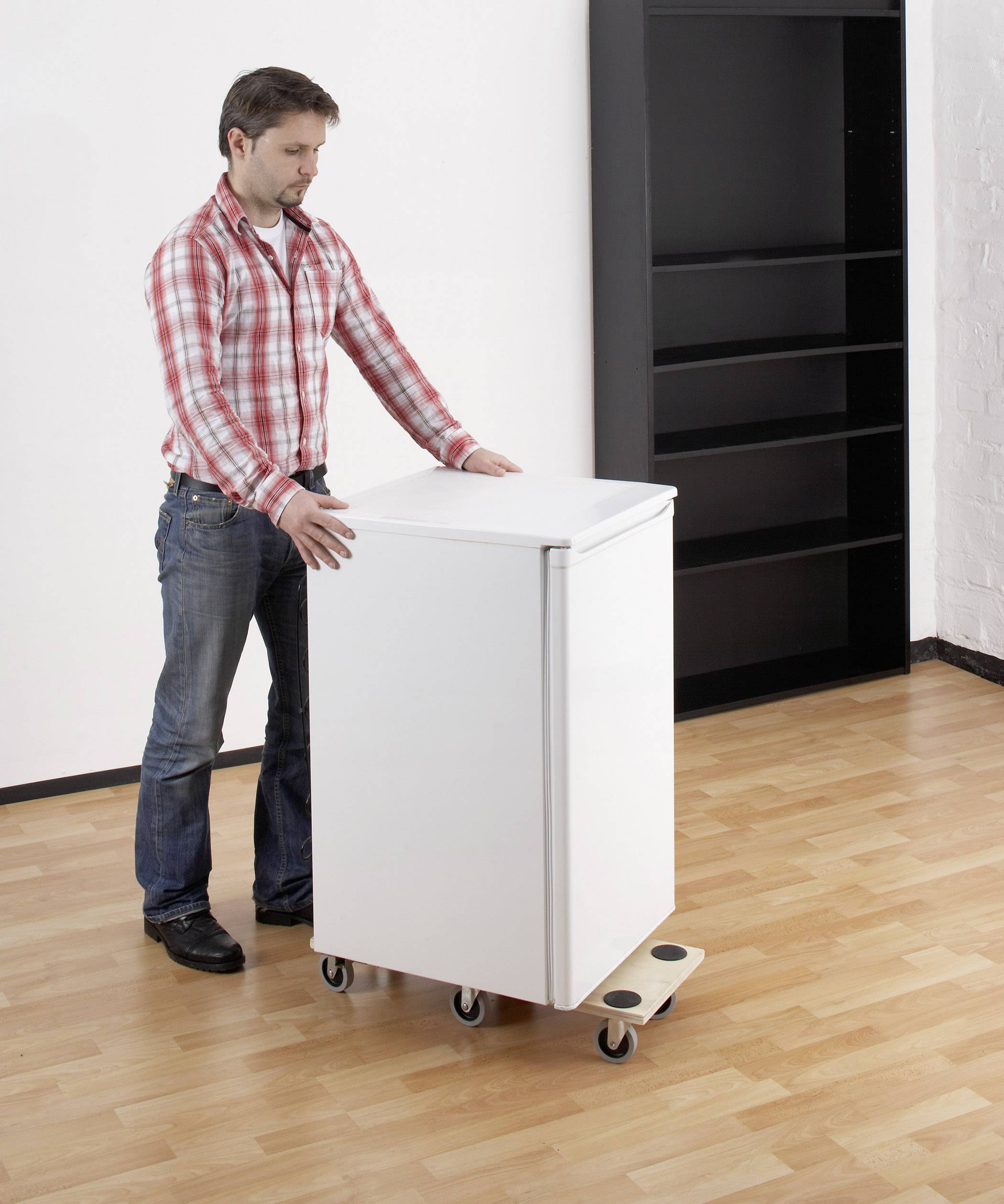 Meister Werkzeuge 0821420 Transportroller Holz Traglast (max.): 300kg 680mm x 290mm x 98mm Anzahl Lenkrollen 6