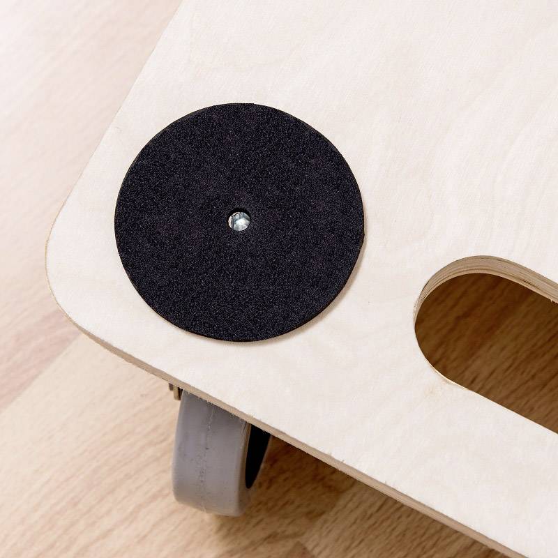 Meister Werkzeuge 0821420 Transportroller Holz Traglast (max.): 300kg 680mm x 290mm x 98mm Anzahl Lenkrollen 6