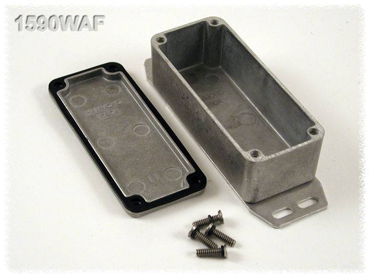 Hammond Electronics 1590WAF Universal-Gehäuse 92.5 x 38.5 x 31 Aluminium Natur 1 St.