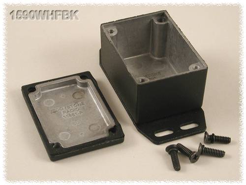 Hammond Electronics 1590WHFBK Universal-Gehäuse 52.5 x 38 x 31 Aluminium Schwarz 1 St.