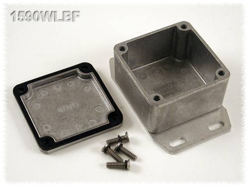 Hammond Electronics 1590WLBF Universal-Gehäuse 50.5 x 50.5 x 31 Aluminium Natur 1 St.