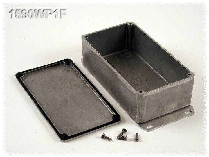 Hammond Electronics 1590WP1F Universal-Gehäuse 153 x 82 x 50 Aluminium Natur 1 St.