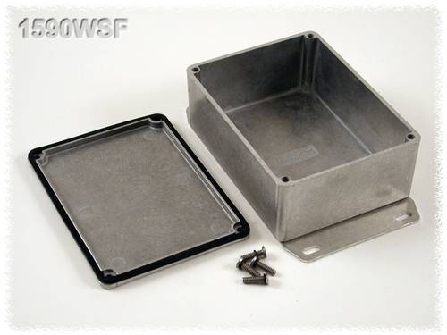 Hammond Electronics 1590WSF Universal-Gehäuse 110.5 x 81.5 x 44 Aluminium Natur 1 St.