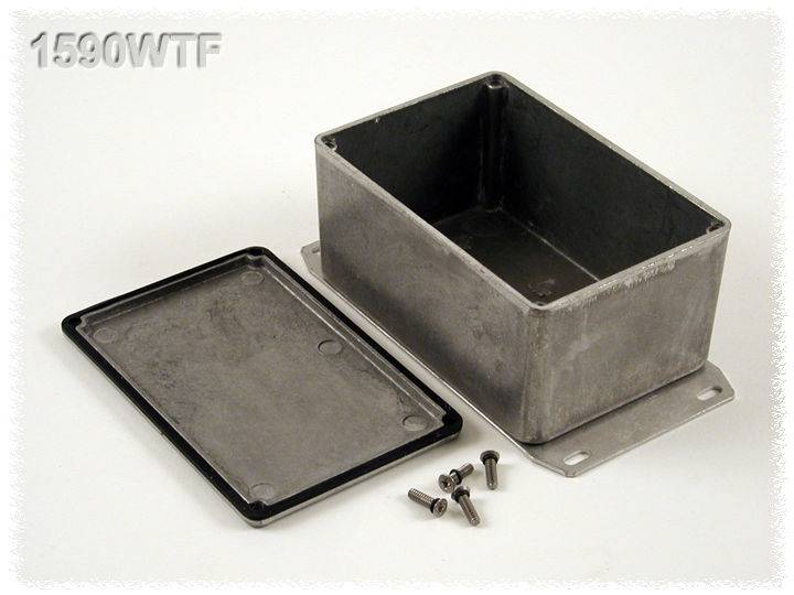Hammond Electronics 1590WTF Universal-Gehäuse 120.5 x 79.5 x 59 Aluminium Natur 1St.
