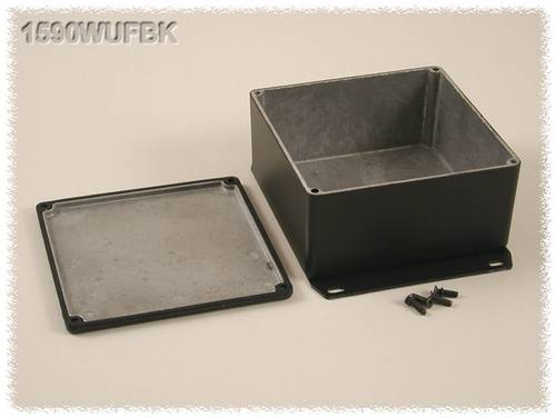 Hammond Electronics 1590WUFBK Universal-Gehäuse 119.5 x 119.5 x 59 Aluminium Schwarz 1 St.