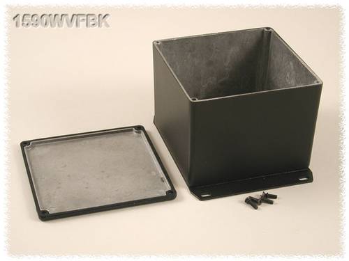 Hammond Electronics 1590WVFBK Universal-Gehäuse 119.5 x 119.5 x 94 Aluminium Schwarz 1 St.