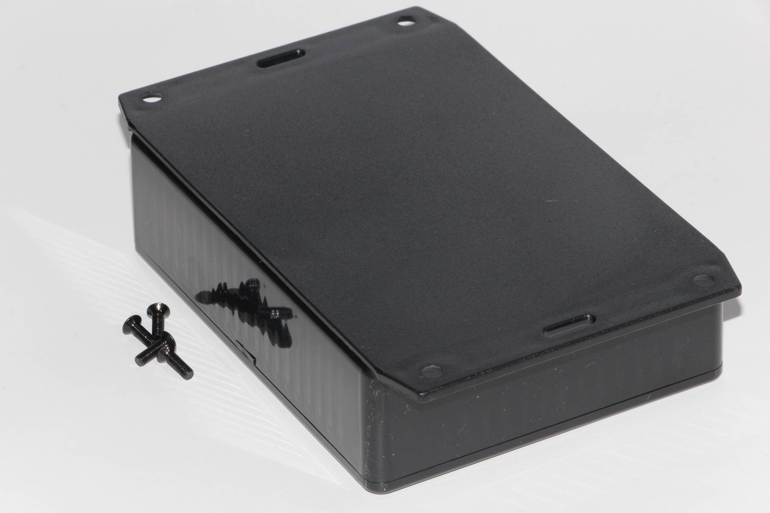 Hammond Electronics 1591GF2BK Universal-Gehäuse 121 x 94 x 34 ABS Schwarz 1 St.