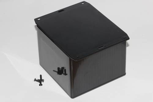 Hammond Electronics 1591VF2BK Universal-Gehäuse ABS Schwarz 1St.