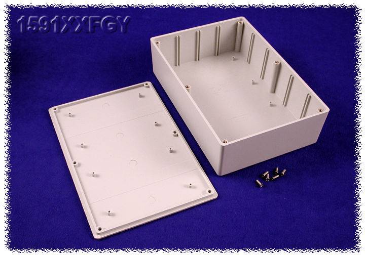 Hammond Electronics 1591XXFGY Universal-Gehäuse 221 x 150 x 64 ABS Grau 1 St.