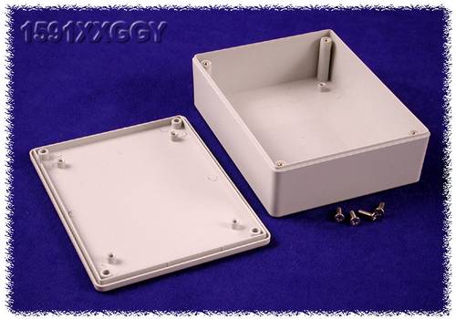 Hammond Electronics 1591XXGGY Universal-Gehäuse 121 x 94 x 34 ABS Grau 1 St.