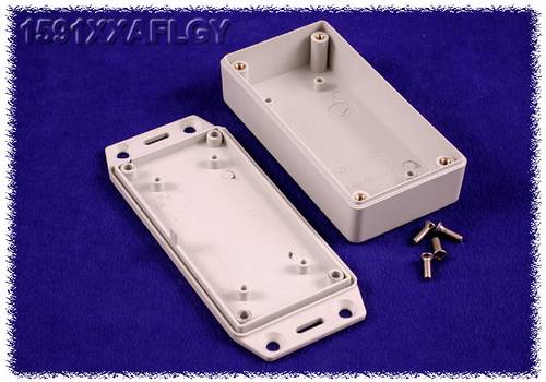 Hammond Electronics 1591XXAFLGY Universal-Gehäuse 100 x 51 x 26 ABS Grau 1 St.