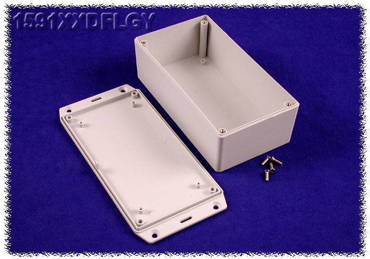 Hammond Electronics 1591XXDFLGY Universal-Gehäuse 152 x 82 x 51 ABS Grau 1St.