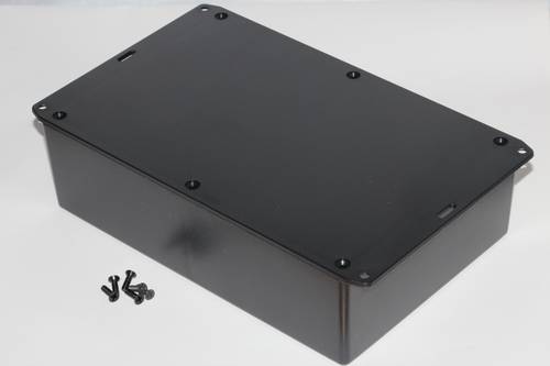 Hammond Electronics 1591XXFFLBK Universal-Gehäuse 221 x 150 x 64 ABS Schwarz 1 St.