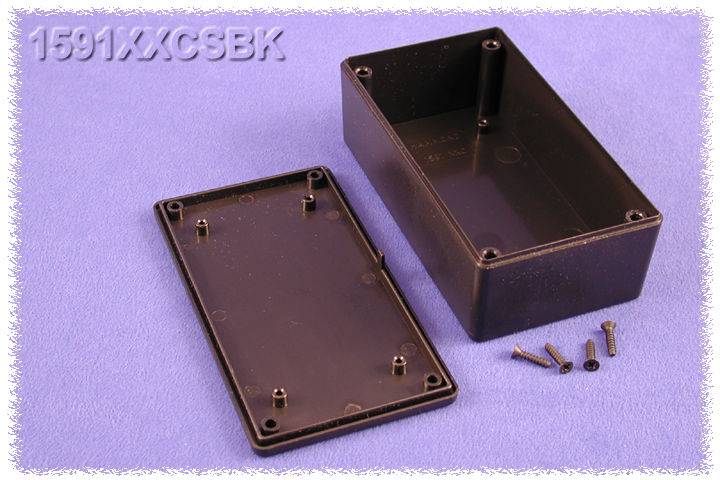 Hammond Electronics 1591XXCSBK Universal-Gehäuse 121 x 66 x 41 ABS Schwarz 1 St.